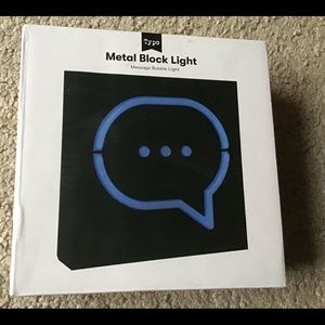 6/$25 | Metal Block Light